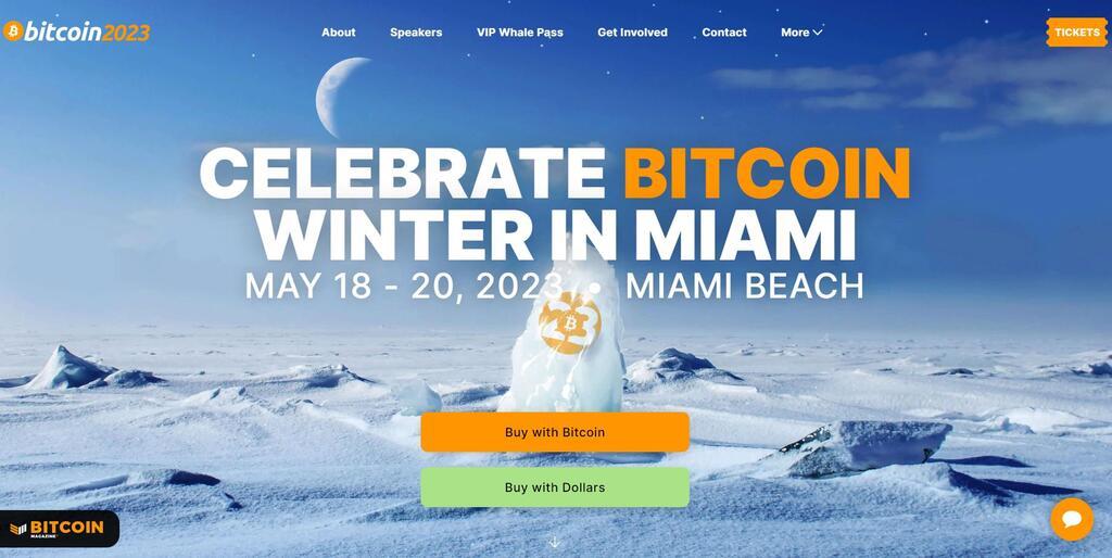 Bitcoin 2023 | Celebrate Bitcoin Winter in Miami 
